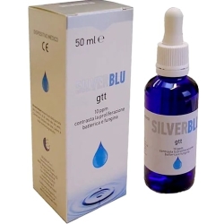 Silver Blu T - Gocce per la proliferazione batterica e fungina 50 ml