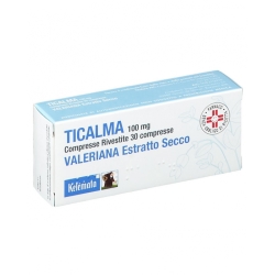 Ticalma 100 mg - Trattamento sedativo 30 compresse rivestite