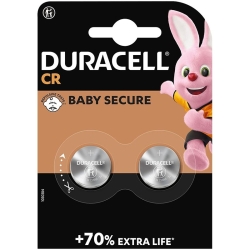Duracell 2016 Batteria Bottone al Litio Specialistica 3V - Confezione da 2 Pile