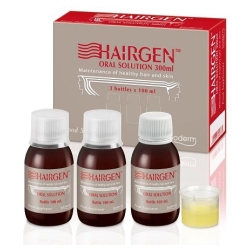 Hairgen Soluzione Orale 3 Flaconcini Da 100 ml - Integratore Per Il Benessere Di Pelle E Capelli