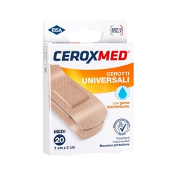 Ceroxmed Cerotti Universali Medi - 20 Cerotti Da 7 x 2 cm
