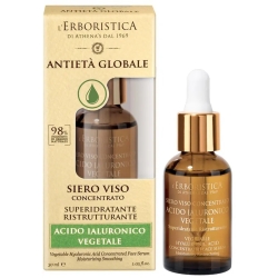 Siero viso antietà globale all'acido ialuronico vegetale 30 ml ( confezione danneggiata)
