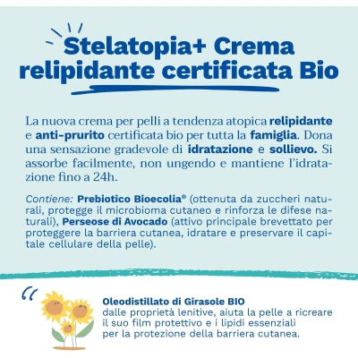 Mustela Stelatopia+ - Crema Relipidante Bio 150 Ml ( confezione danneggiata)