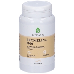 Bromelina 5000 - Integratore antinfiammatorio 30 capsule