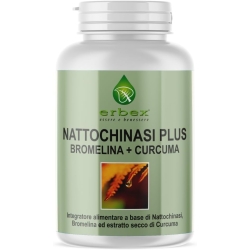 Nattochinasi Plus 30 Capsule - Integratore per il sistema cardiovascolare