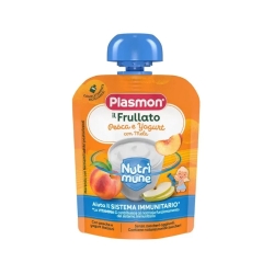 Plasmon Nutri-Mune Il Frullato - Pesca e Yogurt con Mela 85 g