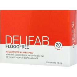 Delifab flogofree 20 compresse - integratore antinfiammatorio
