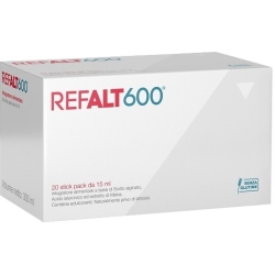 Refalt 600, 20 stick - Integratore per il sistema digerente