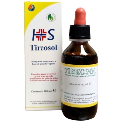 Hs Tireosol Gocce 100 ml - Integratore per la funzionalità epatica