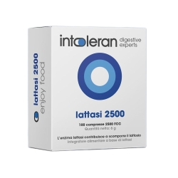 Lattasi 2500 - Integratore per la digestione del lattosio 100 compresse