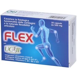 Flex Uc Ii 30 capsule - Integratore per le cartilagini e le articolazioni