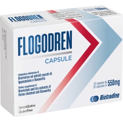 Flogodren 20 Capsule - Integratore Antinfiammatorio
