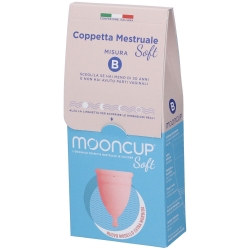 Mooncup Coppetta Mestruale Soft - Colora Rosa Misura B