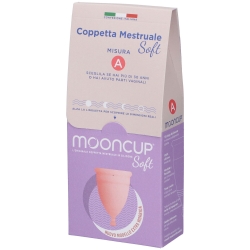 Mooncup Coppetta Mestruale Soft - Colore Rosa Misura A