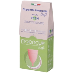 Mooncup Coppetta Mestruale Soft - Colore Rosa Misura Teen