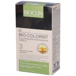 Bioclin Bio-Colorist - Colorazione Permanente Capelli N. 3 Castano Scuro