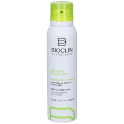 Bioclin Deo 24H Spray Dry - Deodorante per Sudorazione Normale 150 ml