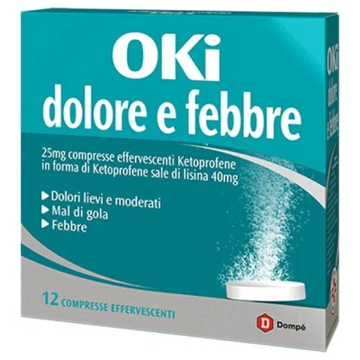 Oki Dolore e Febbre - 12 Compresse Effervescenti