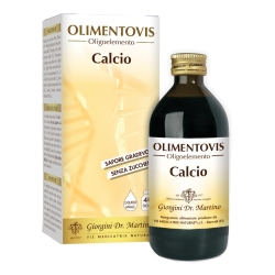 Olimentovis Calcio 200 ml - Integratore per le ossa i denti e la funzione muscolare