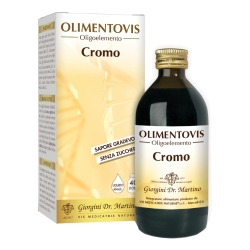 Olimentovis Cromo 200 ml - Integratore per il metabolismo dei macronutrienti e i livelli di glucosio