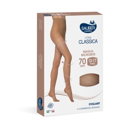 Sauber Linea Classica - Collant Maglia Microrete 70 Den (13-17 Mmhg)