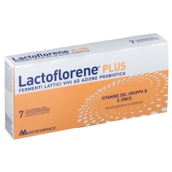 Lactoflorene Plus 7 Flaconcini da 10 ml - Integratore per la flora batterica intestinale