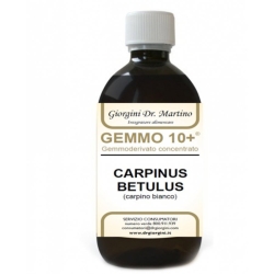 Gemmo 10+ Carpino Bianco 500 ml - Integratore per il benessere dell'organismo