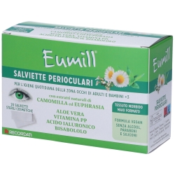 Eumill - 20 Salviette Sterili Perioculari