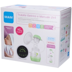 Tiralatte Elettrico e Manuale 2in1