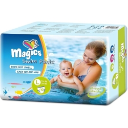 Swim Pants - 10 Pannolini Costumino Taglia L (14+kg)