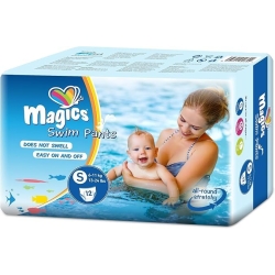 Swim Pants - 12 Pannolini Costumino Taglia S (6-11kg)