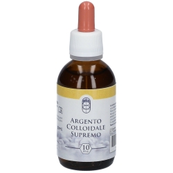 Argento Colloidale Supremo 10 PPM - Dispositivo Medico Antibiotico Antibatterico 50 ml