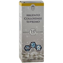 Argento Colloidale Supremo 10Ppm Con Contagocce 100 Ml
