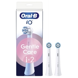 Oral-b iO Series Gentle Care - 2 Testine di Ricambio - Bianco