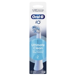 Oral-b iO Series Ultimate Clean - 2 Testine di ricambio - Bianco