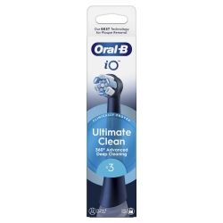 Oral-b iO Series Ultimate Clean - 3 Testine di Ricambio Nere