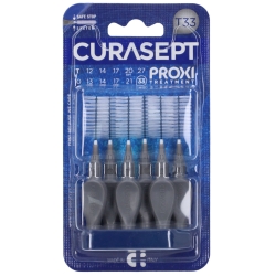 Curasept Proxi T33 - 5 Scovolini Interdentali Grigio Scuro
