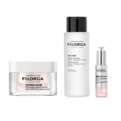FILORGA Cofanetto Oxygen-Glow Xmas - routine viso illuminante e anti-età