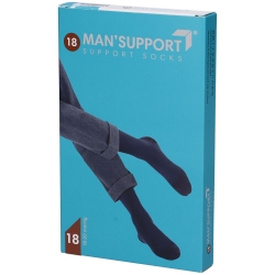 Gloria Med Man Support 18 - Gambaletto (18-20 mmHg) - Taglia 3 Nero
