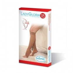 Gloria Med Ladygloria 18 - Gambaletto Punta Aperta (18-20 mmHg) - Taglia 1 Daino
