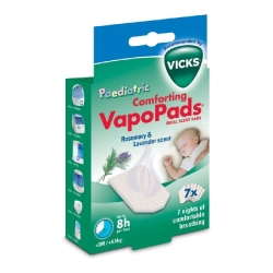 Vicks Pediatric Comforting VapoPads Rosemary & Lavender - 7 Ricariche
