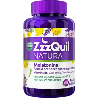 ZzzQuil Natura 60 Pastiglie - Integratore per il Sonno