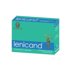 Lenicand Integratore Antibatterico per la Candida Albicans E Problemi Intestinali 30 Compresse