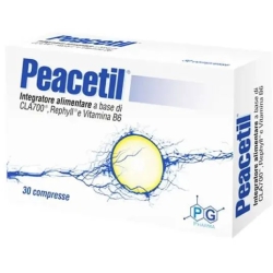Peacetil 30 Compresse - Integratore Per Il Sistema Nervoso ( confezione danneggiata)