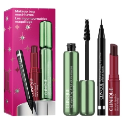 CLINIQUE Cofanetto High Impact High-Fi Mascara + Eyeliner High Impact Easy Liquid Nero + Almost Lipstick Black Honey