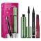 CLINIQUE Cofanetto High Impact High-Fi Mascara + Eyeliner High Impact Easy Liquid Nero + Almost Lipstick Black Honey