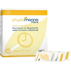Physiomanna Fibra 10 Bustine - Integratore Di Fibre Per Il Transito Intestinale