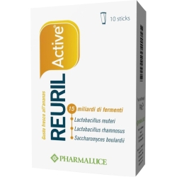 Reuril Active 10 stick - Integratore a base di Fermenti Lattici