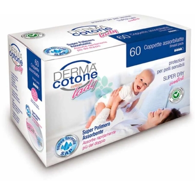 Dermacotone Lady - 60 Coppette Assorbilatte Monuso ( confezione danneggiata)