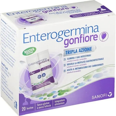 enterogermina Gonfiore 20+20 bustine - Per il benessere intestinale